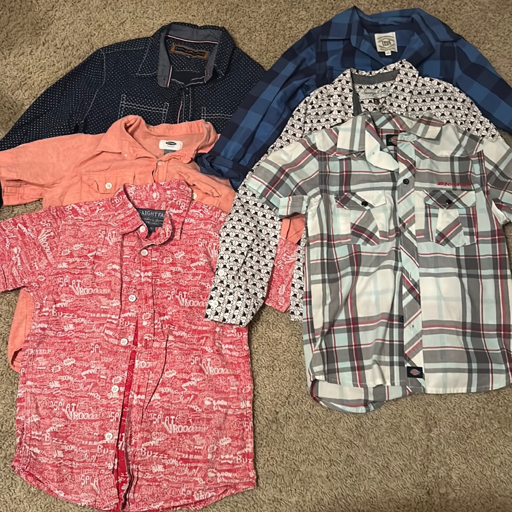 Boys size 6 dress shirts!